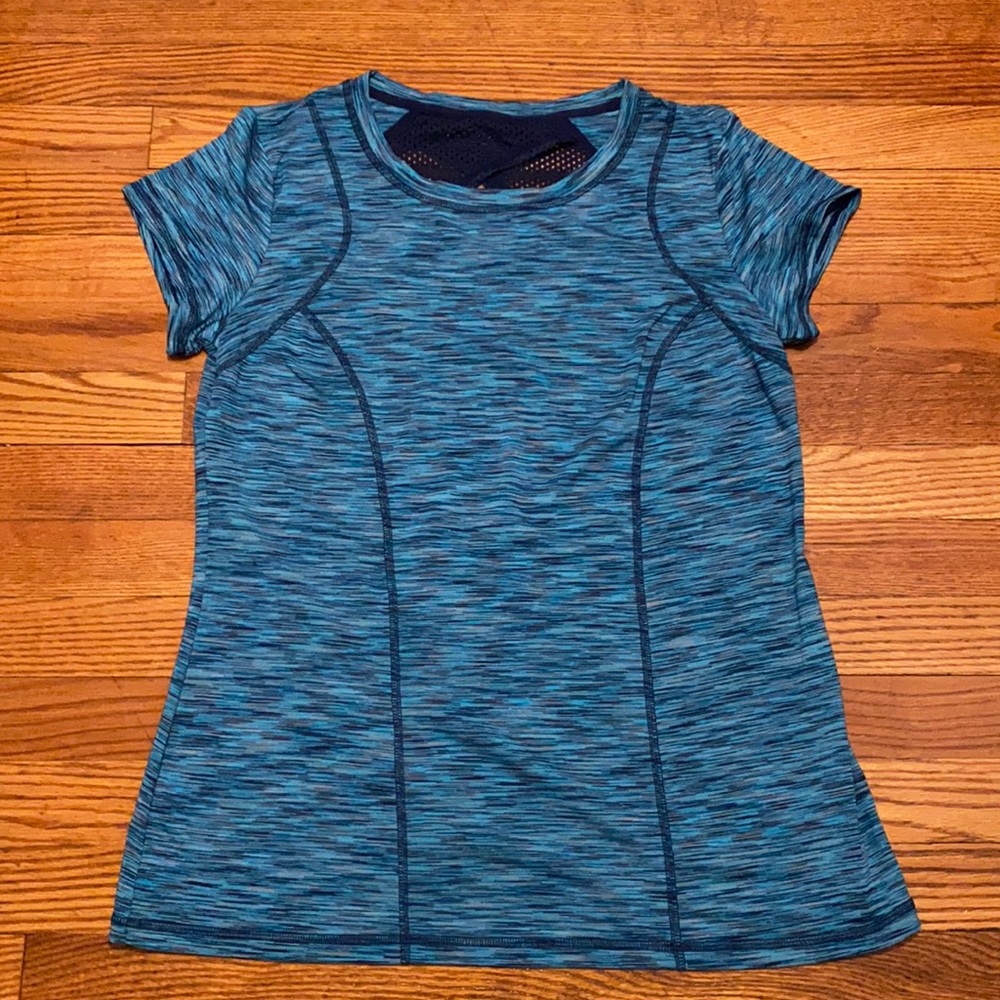 Xersion quick dry blue top
